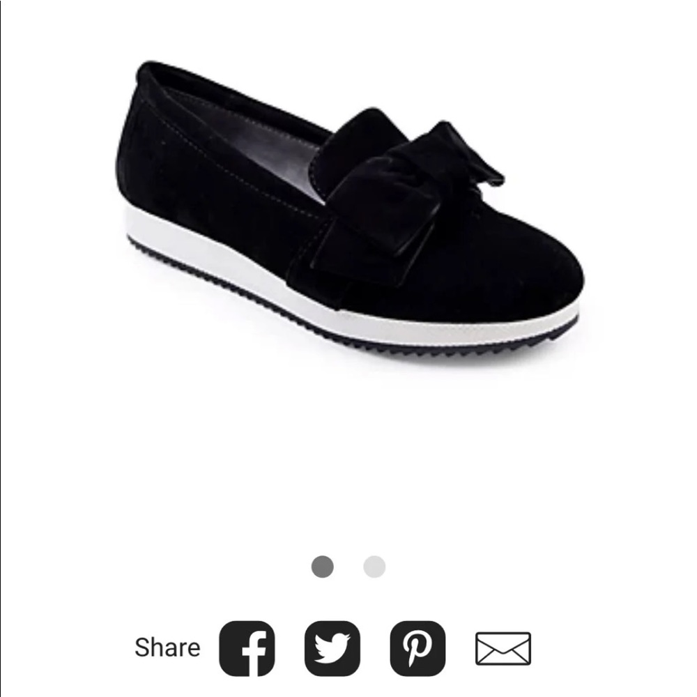 Adrienne Vittadini Velvet shoes